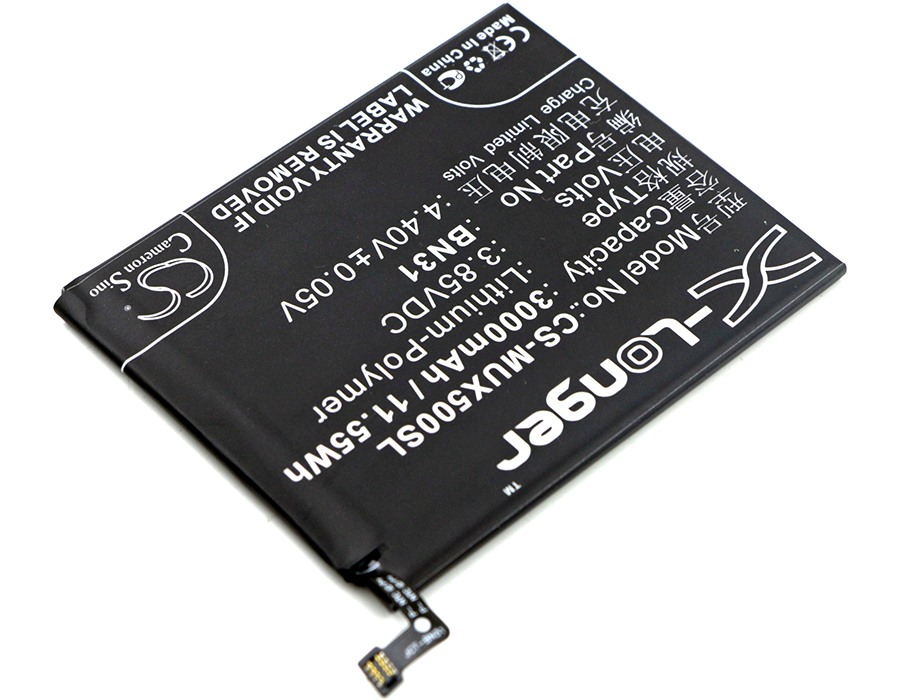 ����������� CS-MUX500SL BN31 ��� Xiaomi 5X, MDE6  3.85V / 3000mAh / 11.55Wh