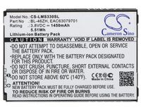����������� CS-LMS330SL BL-46ZH ��� LG AS330, AS375  3.8V / 1450mAh / 5.51Wh