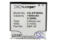 ����������� CS-AP280SL SBP-28 ��� Asus A66, T20  3.7V / 1500mAh / 5.55Wh