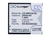 ����������� CS-SMG361SL EB-BG360CBC ��� Samsung Galaxy J2 SM-J200F, SM-J200H 3.8V / 2000mAh / 7.60Wh