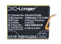 ����������� CS-HU1512SL HB416683ECW ��� Huawei Nexus 6P  3.8V / 3450mAh / 13.11Wh