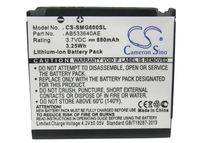 ����������� CS-SMG600SL AB533640CU, AB533640AE ��� Samsung SGH-F268/SGH-F330/SGH-F338 3.7V / 880mAh