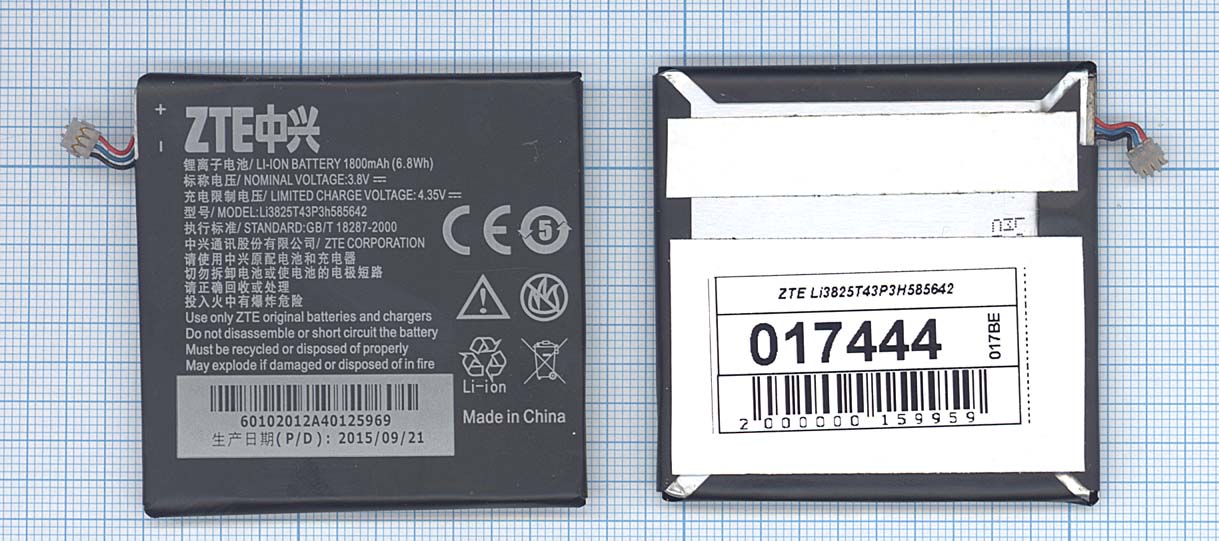 �������������� ������� ZTE Li3825t43p3h585642 ��� ZTE