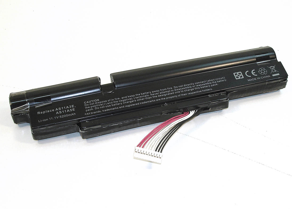 Аккумулятор Acer AS11A3E AS11A5E 3830T 4830T 5830T (AS11A5E, 3ICR19/66-2) 4400mAh OEM