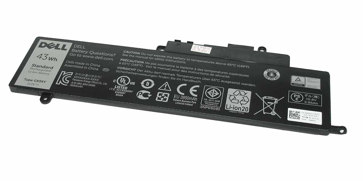 ����������� Dell 04K8YH GK5KY Inspiron 11, 13, Type, 4400mAh