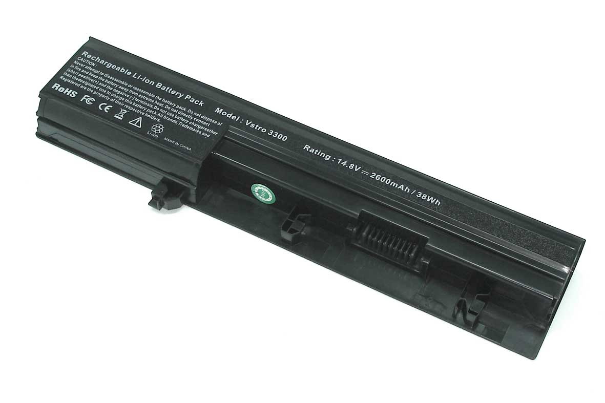Аккумуляторная батарея 50TKN для ноутбука Dell Vostro 3300 14.8V 2600mAh OEM черный