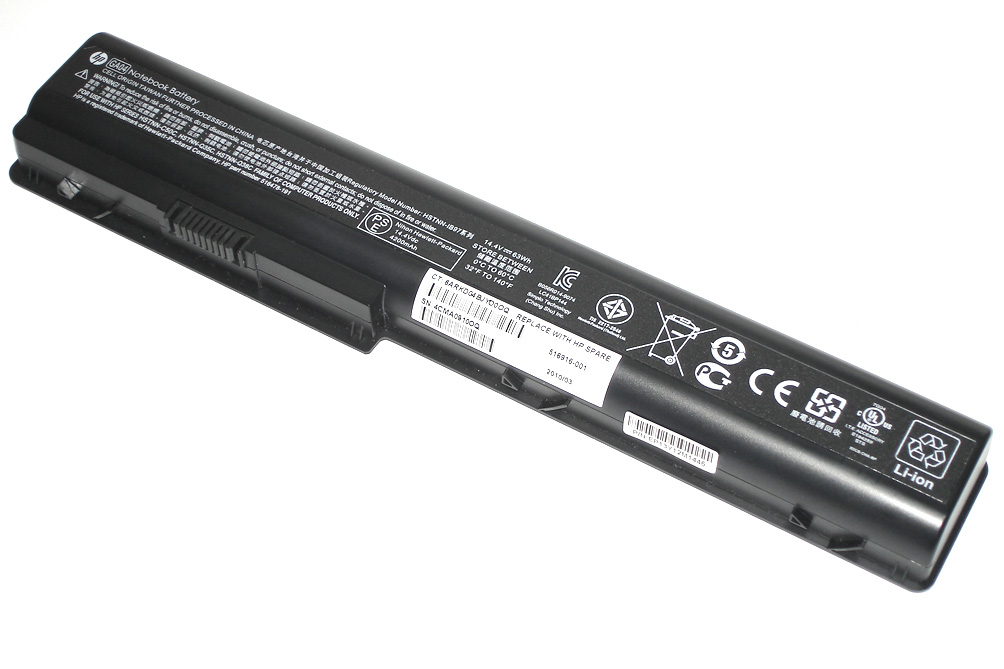 Аккумулятор HP KS525AA для серий Pavilion DV7 DV8 HDX18 73Wh