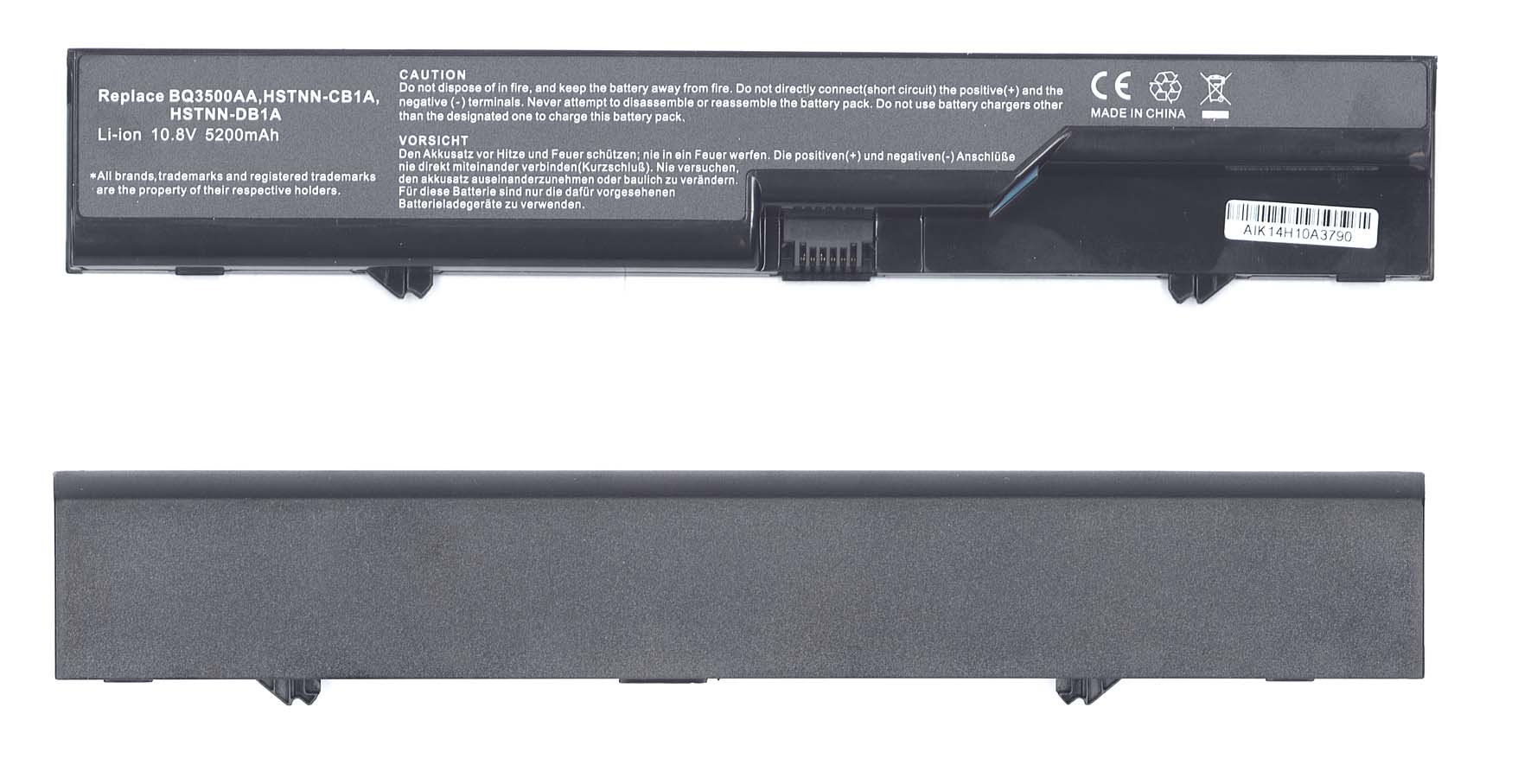 Аккумулятор HP PH06 BQ350AA для серий ProBook 4320s 4321s 4520s 4521s 4420s 4421s 4400mAh OEM
