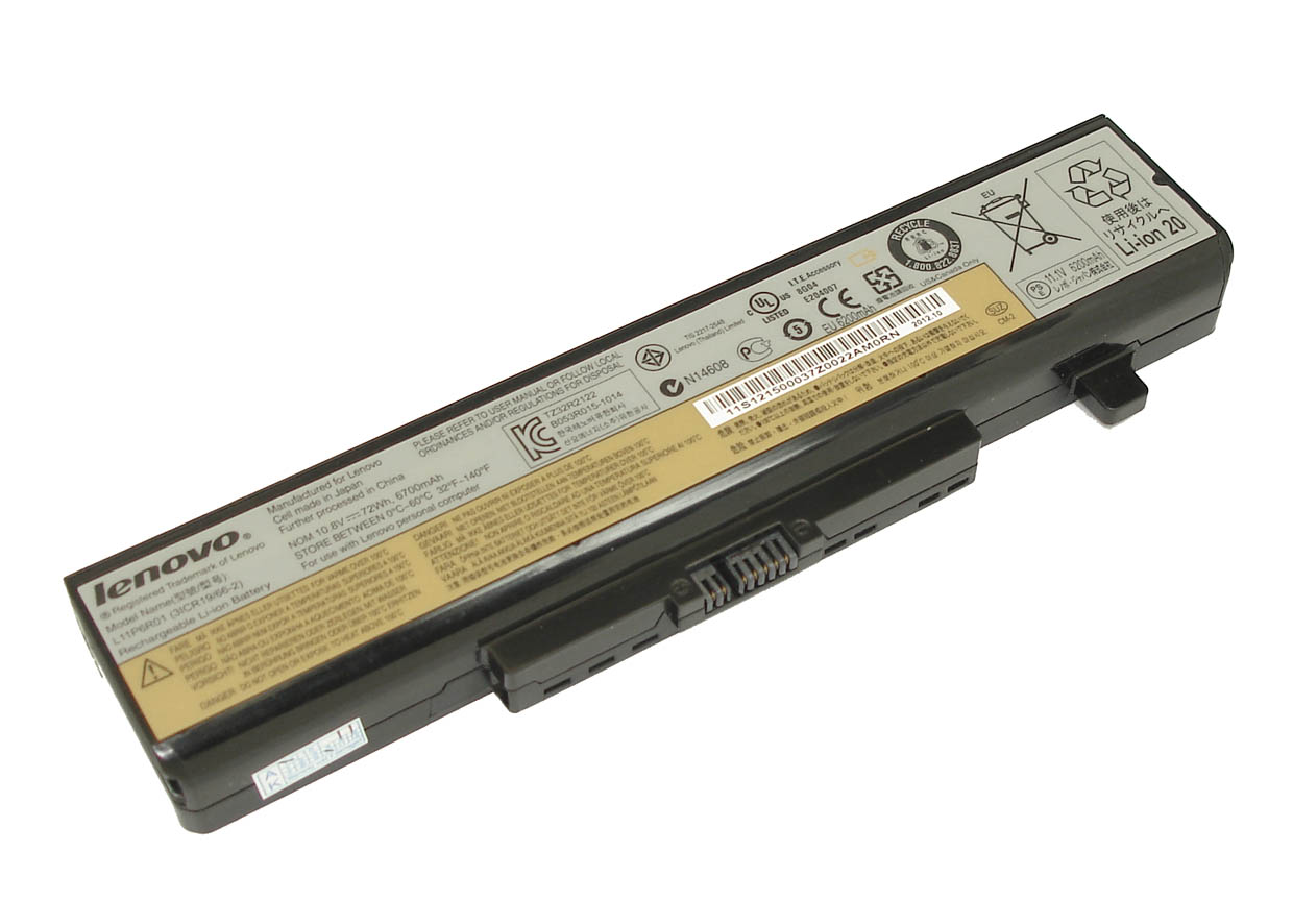 Аккумуляторная батарея L11S6F01 для Lenovo Ideapad Y480, V480 48Wh