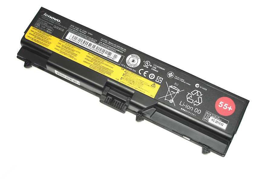 Аккумуляторная батарея 55+ для ноутбука IBM-Lenovo ThinkPad T410 10.8V 57Wh черный