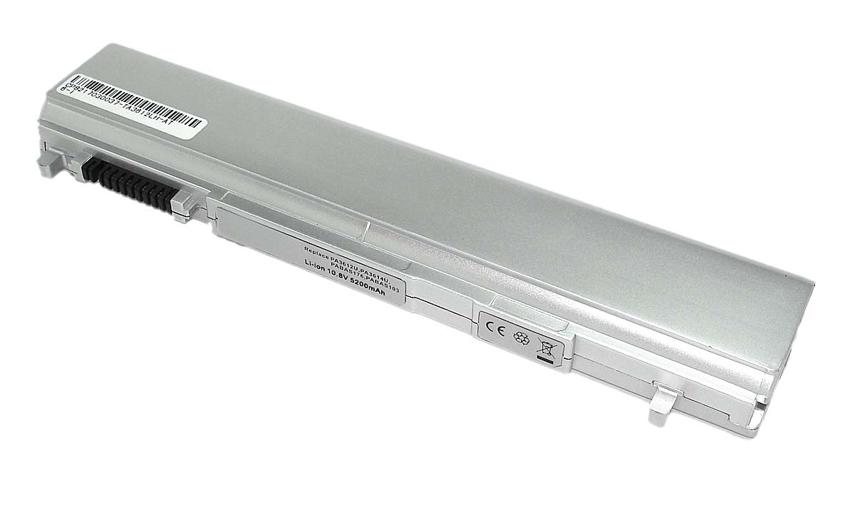 �������������� ������� PA3612U ��� �������� Toshiba Portege R500/R600/A600 5200mAh OEM silver