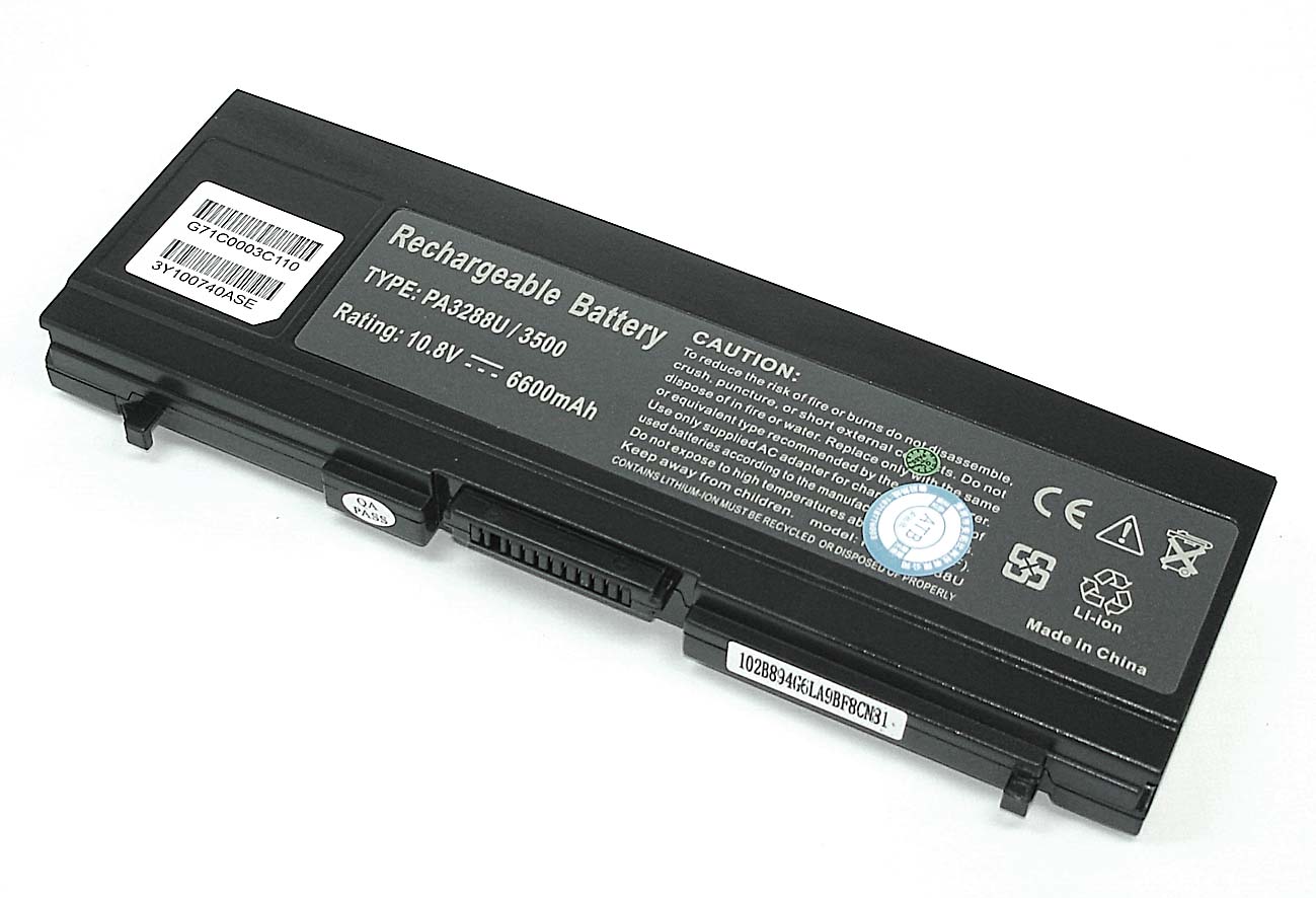 �������������� ������� PA3216U-1BRS ��� �������� Toshiba Satellite 5200 (6600 mAh) OEM