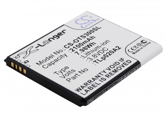Аккумулятор CameronSino CS-OTS300SL(Alcatel One Touch 5050X/ 5050Y POP S3)