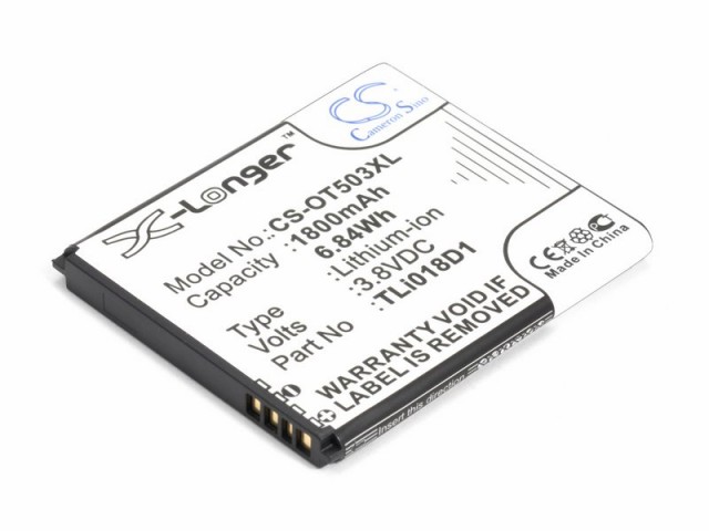Аккумулятор CameronSino CS-OT503XL для Alcatel One Touch 5038D POPD5