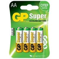 ��������� �������� GP LR6 (AA) Super Alkaline 1.5V (4��.)