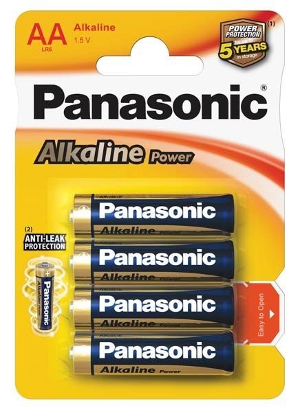 ��������� �������� Panasonic LR6 (AA) Super Alkaline 1.5V (4��.)