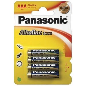 Батарейка щелочная Panasonic LR03 (AAA) Alkaline, 1.5V (4шт.)