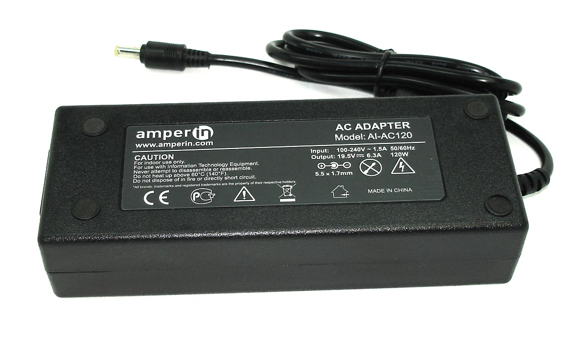 ���� ������� (������� �������) Amperin AI-AC120 ��� ��������� Acer 19V 6.3A 5.5x1.7mm