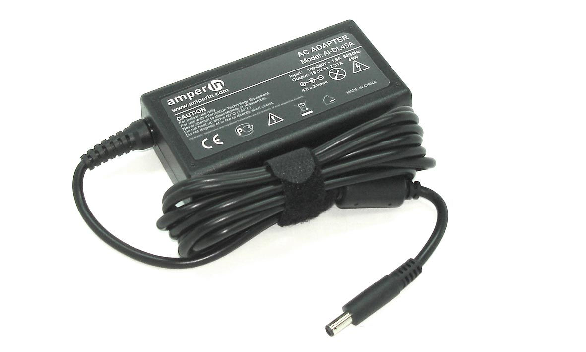 ���� ������� (������� �������) Amperin AI-DL45A ��� ��������� Dell XPS 13 19.5V 2.31A 4.5�3.0(0.6)mm