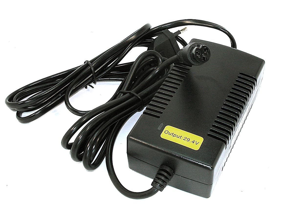 E-bike зарядное устройство AD001-EE2 Output: 29.4V 2A Разъем: GX 3pin M16 (d=12,7mm три отверстия)