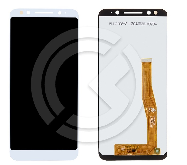Дисплей для Alcatel OT 5058I 3X + тачскрин (белый)
