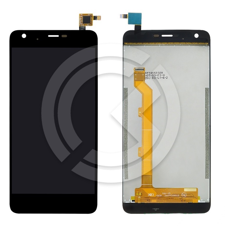 Дисплей для Highscreen Easy XL + тачскрин (черный)