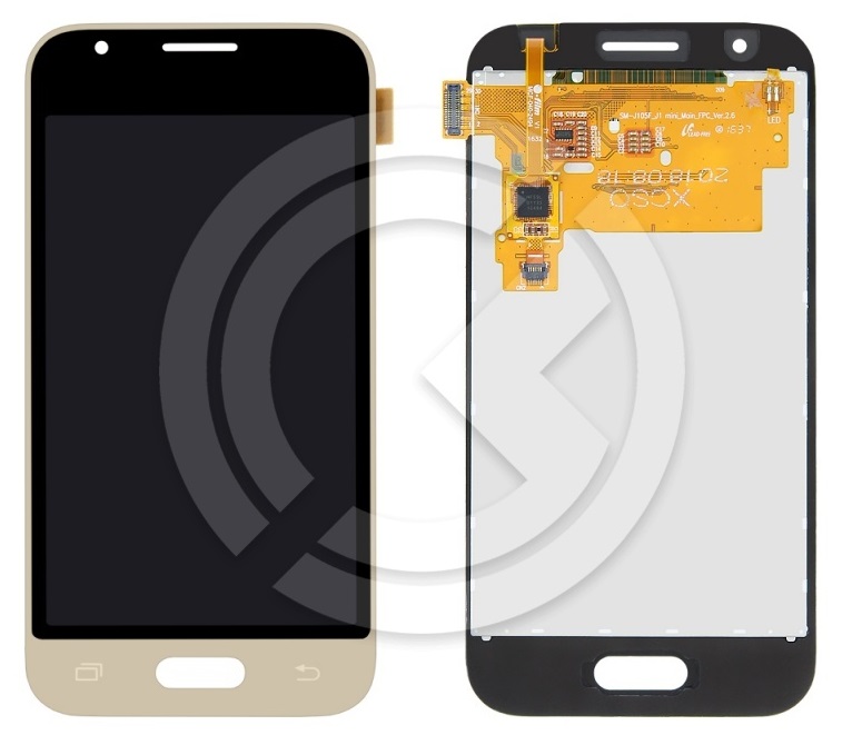 Дисплей для Samsung J106F Galaxy J1 Mini + тачскрин (золото)