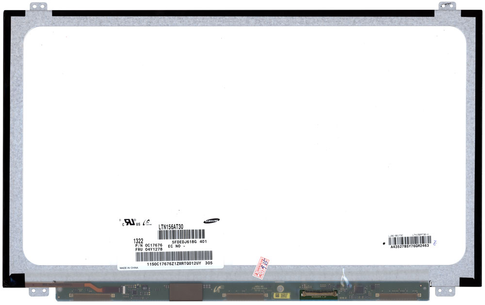 Матрица LTN156AT30 LED Slim 1366*768 40pin LVDS