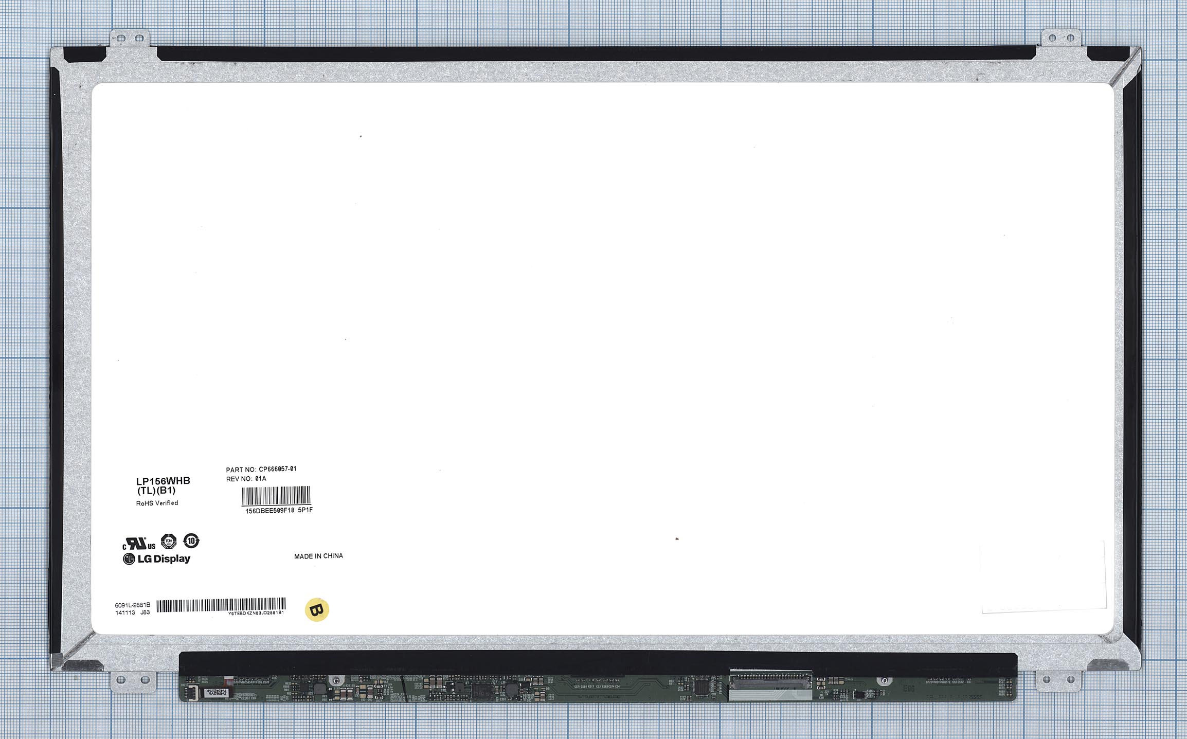 Матрица LP156WHB(TL)(B1) LED Slim 1366*768 40pin LVDS