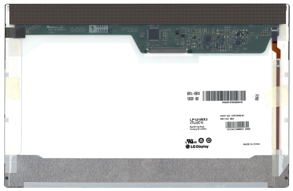 Матрица LP121WX3(TL)(C1) для Fujitsu Siemens