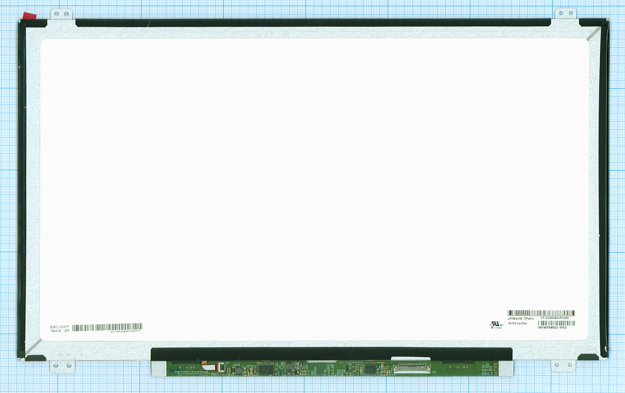 Матрица LP156WHB(TP)(K1) 1366*768 Slim TN 30pin eDp 359mm (с ушами)