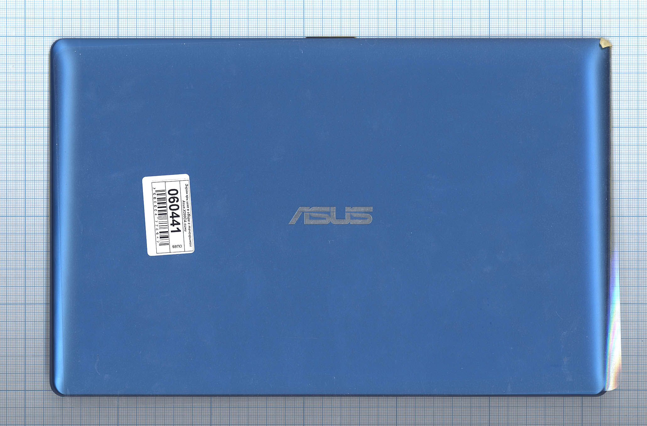 Крышка Asus X200CA синяя