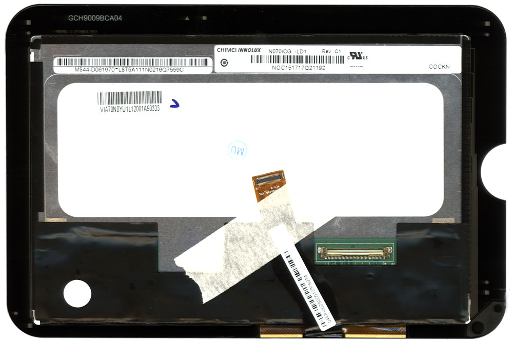 Модуль (матрица + тачскрин) Toshiba Thrive 7 черный