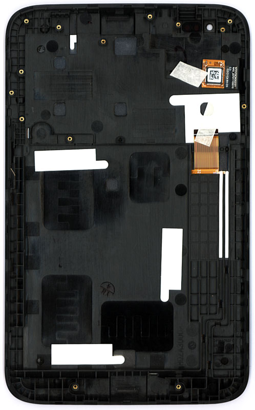 Модуль (матрица + тачскрин) Lenovo IdeaTab A1000 черный с черной рамкой