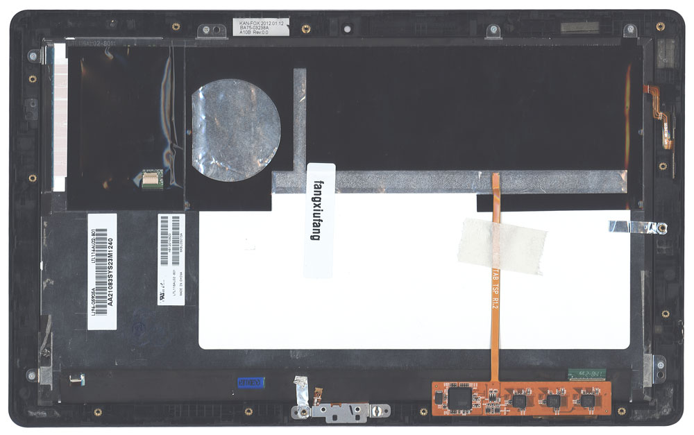 Модуль (матрица + тачскрин) Samsung Series 7 11.6" XE700T1A черный с рамкой