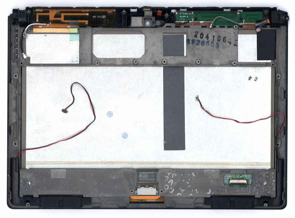 Модуль (матрица + тачскрин) Sony Xperia Tablet S 2nd черный с рамкой