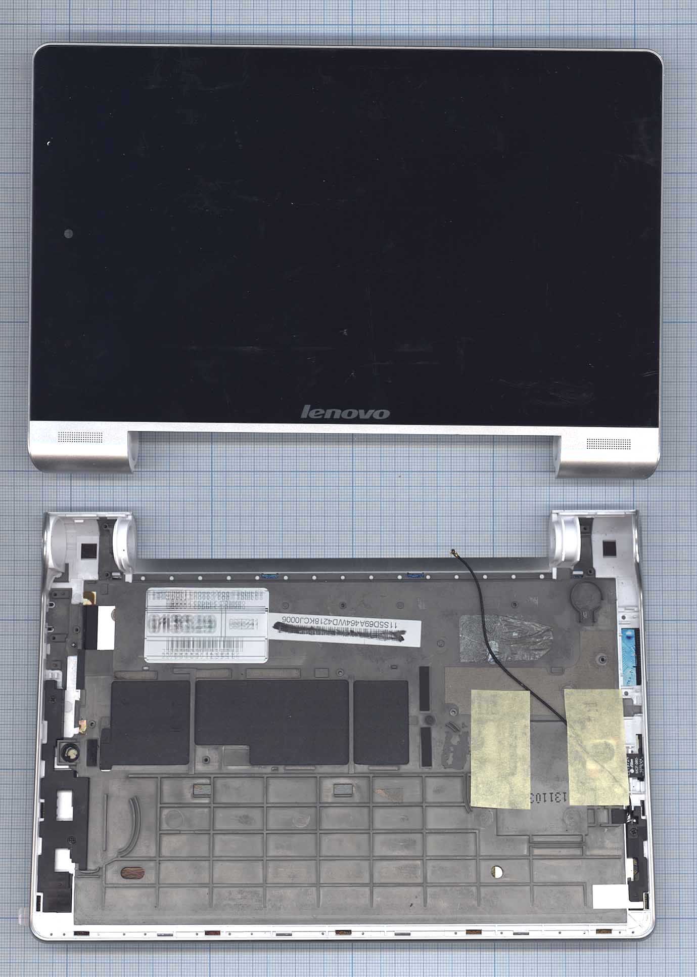 Модуль (матрица + тачскрин) Lenovo Yoga Tablet 8 B6000 черный с рамкой