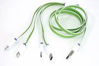 ������ ��� ������� USB (4-�-1)  (2 X Apple Lightning 8Pin, USB Type-C, USB-Micro) 1m