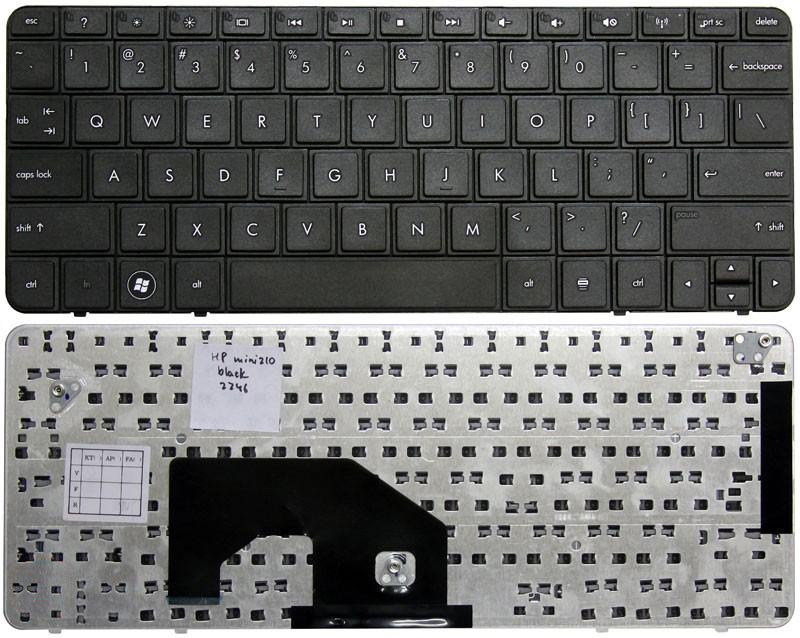 Клавиатура для ноутбука HP Mini 210-1000 черная