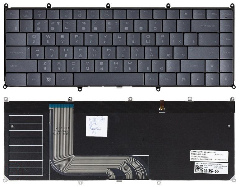 Клавиатура для ноутбука Dell Adamo 13 черная
