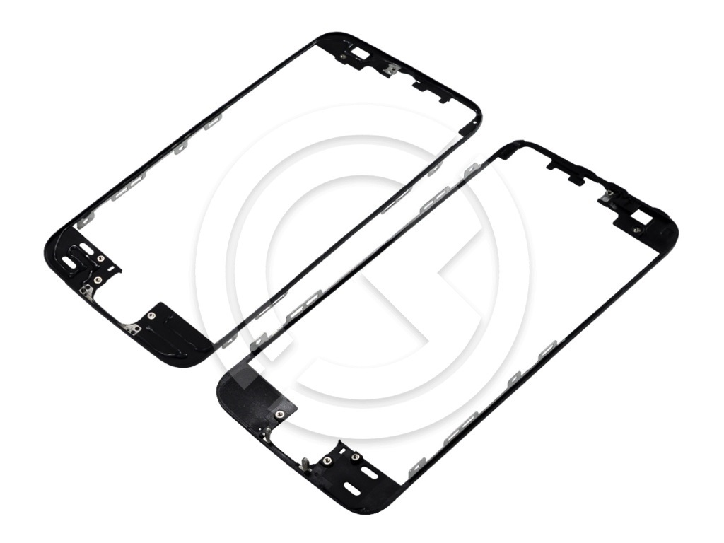 Рамка дисплея для iPhone 5S + клей (черный)