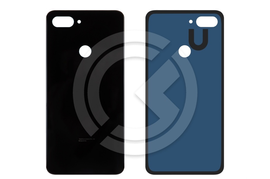 Задняя крышка для Xiaomi Mi8 Lite (черный)