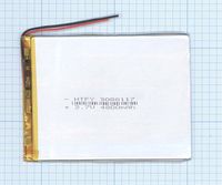 ����������� Li-Pol (�������) 3*88*117�� 2pin 3.7V/4800mAh