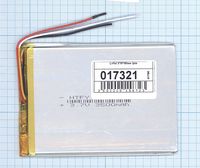 Аккумулятор Li-Pol (батарея) 3*70*105мм 3pin 3.7V/3500mAh