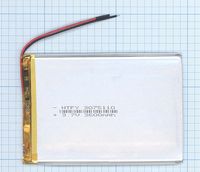 Аккумулятор Li-Pol (батарея) 3*75*110мм 2pin 3.7V/3600mAh