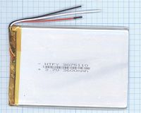����������� Li-Pol (�������) 3*75*110�� 3pin 3.7V/3600mAh