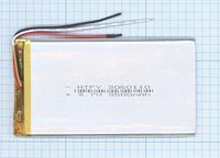 ����������� Li-Pol (�������) 3*60*110�� 3pin 3.7V/3500mAh