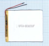 Аккумулятор Li-Pol (батарея) 3*110*120мм 2pin 3.7V/6500mAh