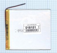 ����������� Li-Pol (�������) 2.5*105*105�� 2pin 3.7V/3500mAh