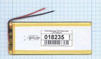 Аккумулятор Li-Pol (батарея) 3*42*105мм 2pin 3.7V/1700mAh